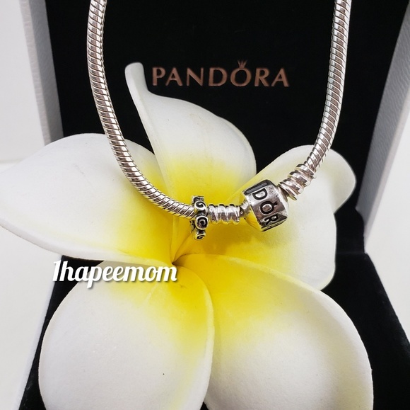 Pandora Charm Rose Spacer Authentic .925 - Picture 7 of 7